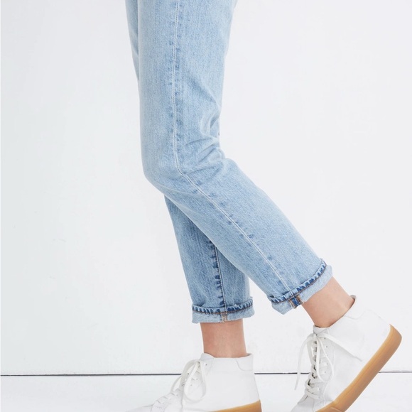MADEWELL Sidewalk High-Top Sneakers in Recycled Canvas 8.5 - Picture 2 of 9